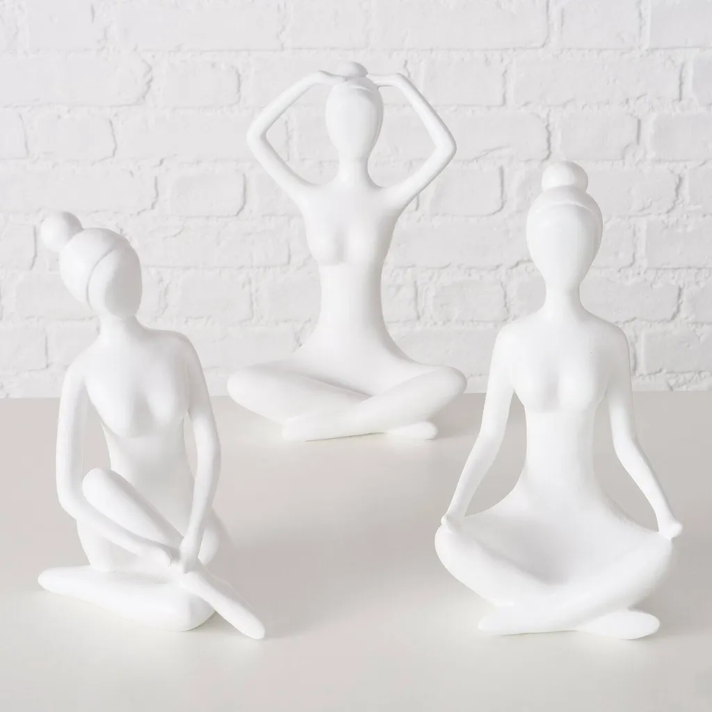 Statue Yoga pour Studio de Méditation - Déco Zen Format XL de 29 cm - 6
