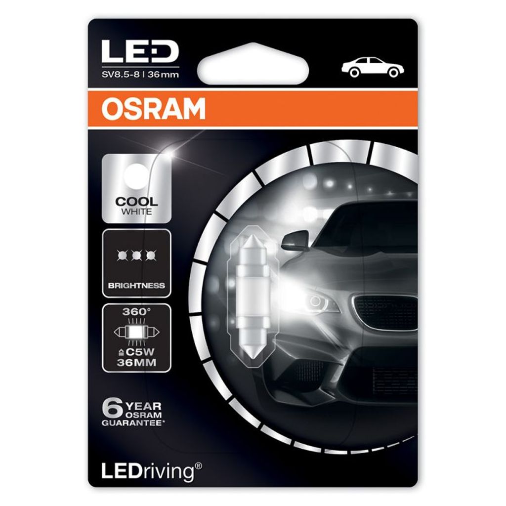 Osram Glühlampe, Innenraumleuchte  6498Cw-01B Produktbild 