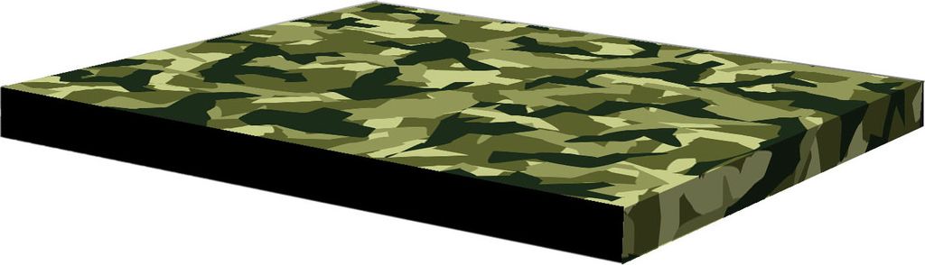 Arco Desing | Hundematratze XL - 80x55x5 cm - Moro - Orthopädisch - Wasserabweisend und bequem