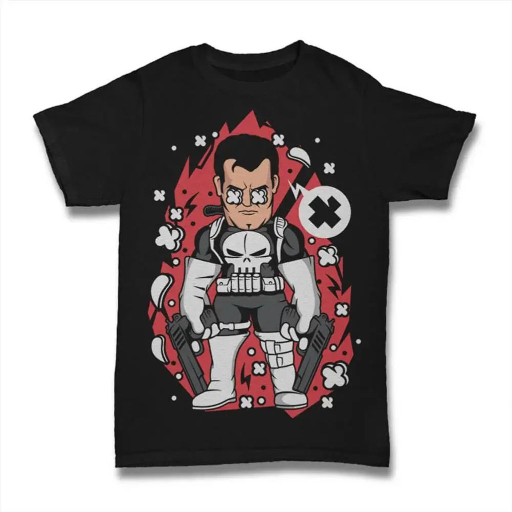 Herren Grafik T-Shirt Comic-Charakter - Amerikanische Bücher – Comic Character - American Books – Öko-Verantwortlich Vintage Jahrgang Kurzarm...