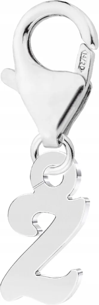 Pendente Lettera Z Argento 925 Uomo Donna - Simbolo Iniziale Minimal