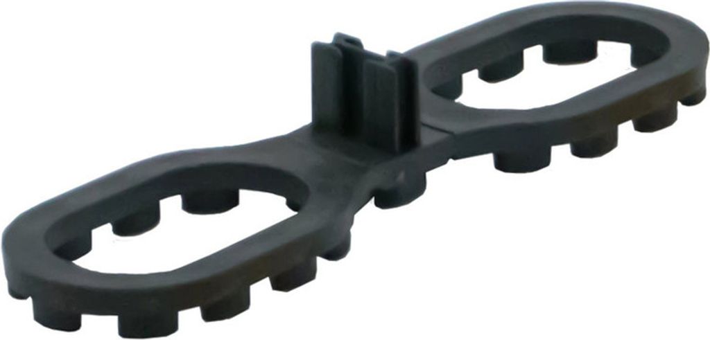 Terrassen Abstandshalter für Terrassendielen, Fugenstärke 4 mm, Anzahl 100 Stück (Pack à 100 Stück)