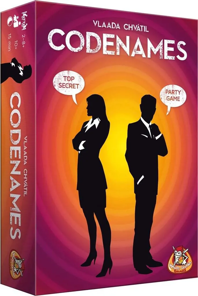 Jeu de fête Noms de code White Goblin Games pour vos soirées