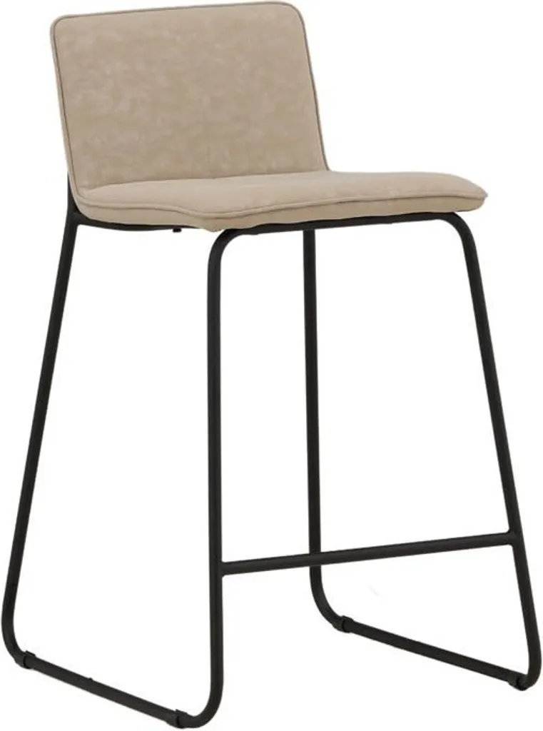 Aménagez votre coin repas avec le lot de 2 chaises Bisbee beige confortables