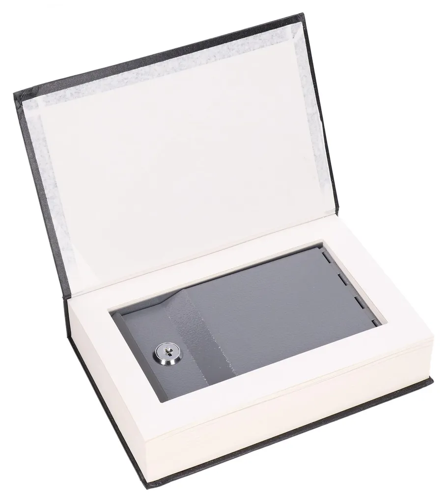 Coffre-fort livre avec 2 clés haute sécurité pour bijoux et argent - 4