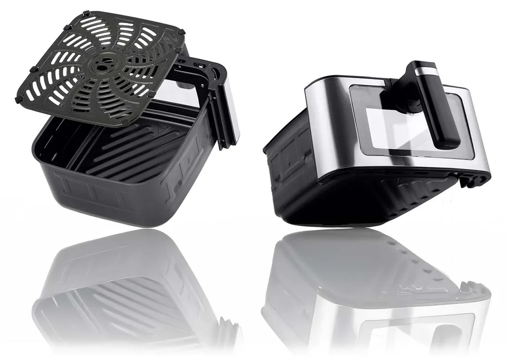 Friteuse saine Berdsen BD-655 noire à circulation d'air rapide 1400W - 4