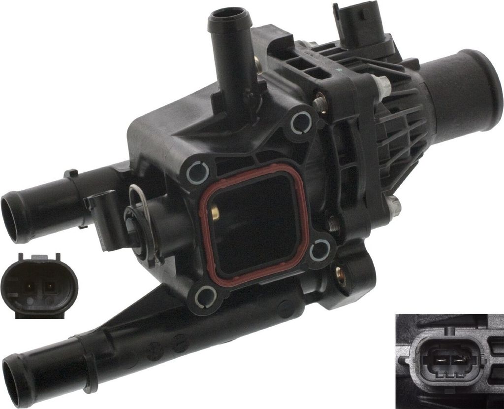 Febi Thermostatgehäuse für Alfa Romeo Chevrolet Fiat Opel