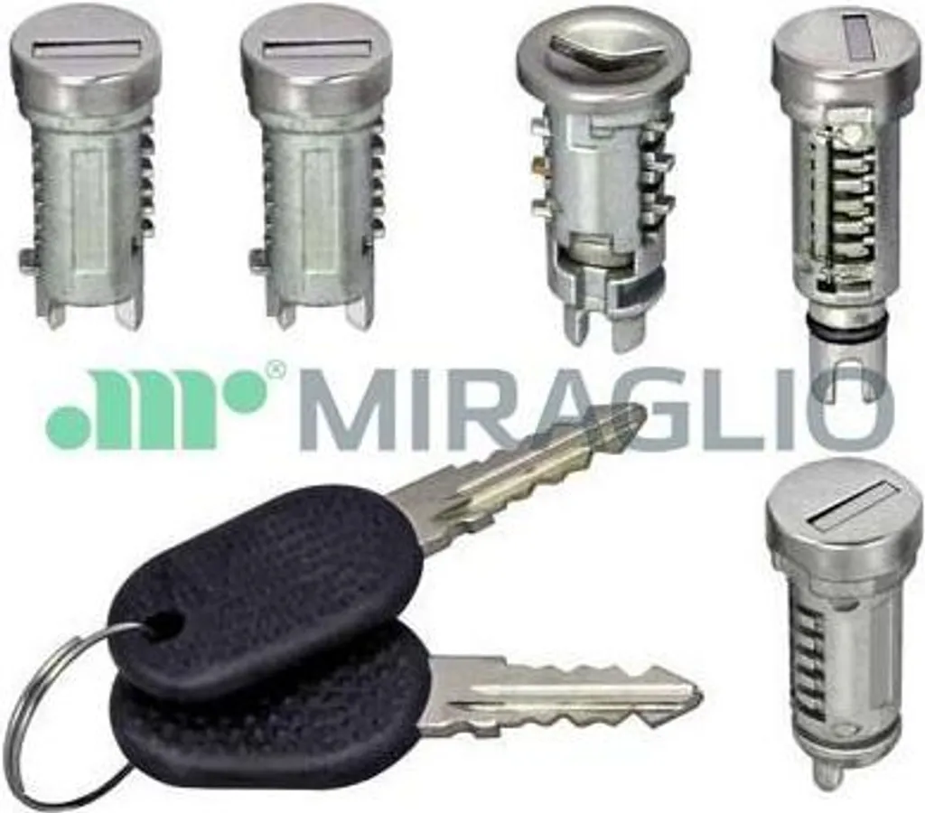 Réparer la serrure de Fiat Uno avec le cylindre MIRAGLIO 85/201