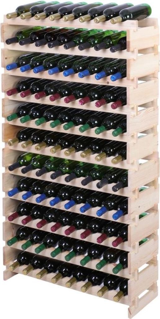 Weinregal VINOTECA FLEX PRO | HxBxT 149x84x28cm | 88 Produktbild 