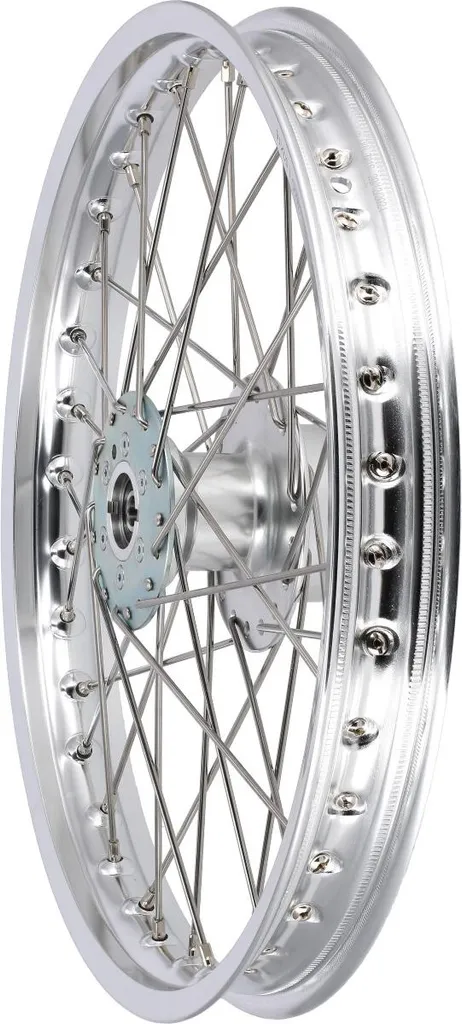 Roue à rayons 1,5 x 16 po Simson S53 avec jante alu et rayons inox