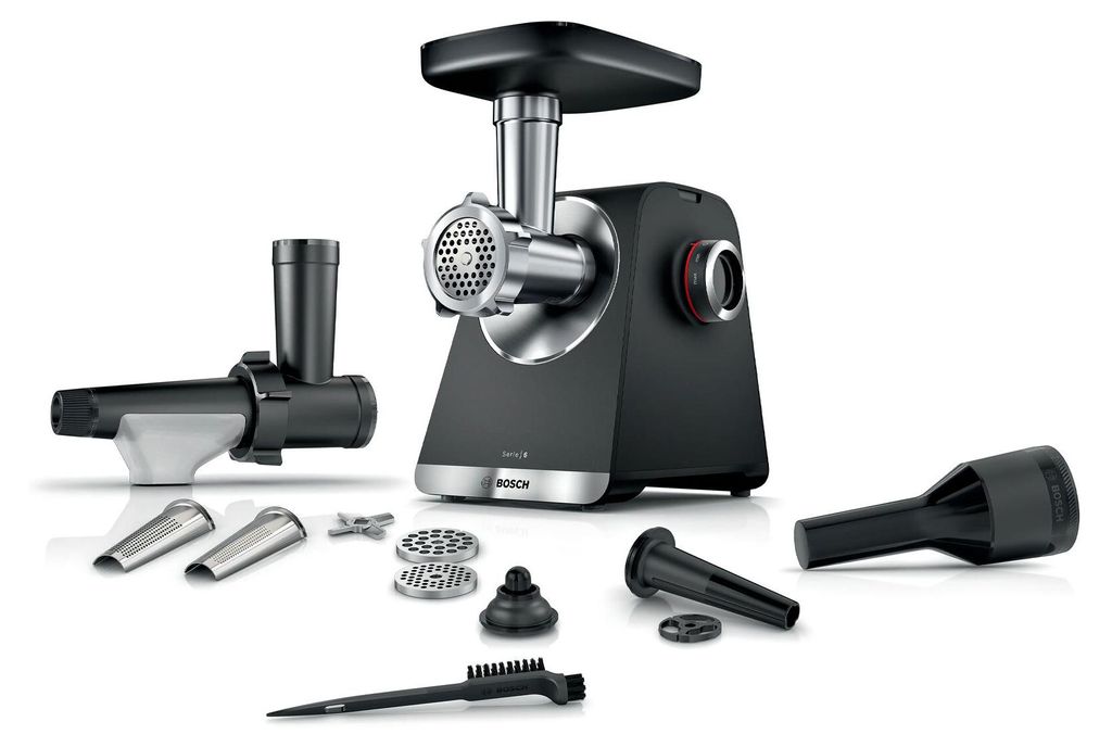 Bosch Serie 6 MFWS650B mincer 500 W Black  Silver Immagine del prodotto 