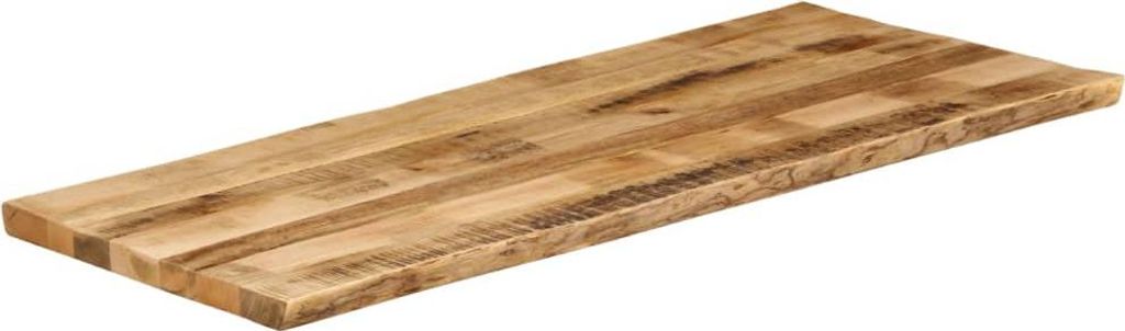 vidaXL Tischplatte mit Baumkante 140x60x3,8 cm Raues Mango Produktbild 