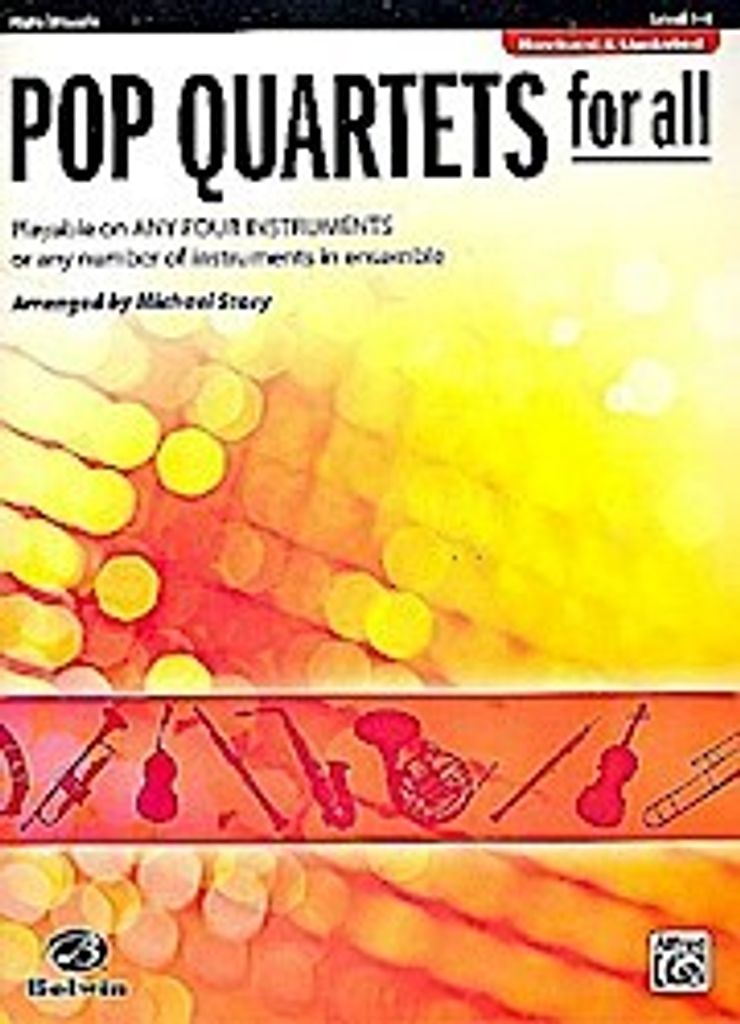 Pop-Quartette für alle: Flöte, Piccoloflöte