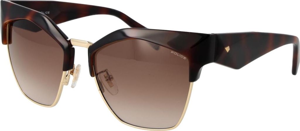 Police Sonnenbrille SPLN59 01AY 56 Damen Braun
