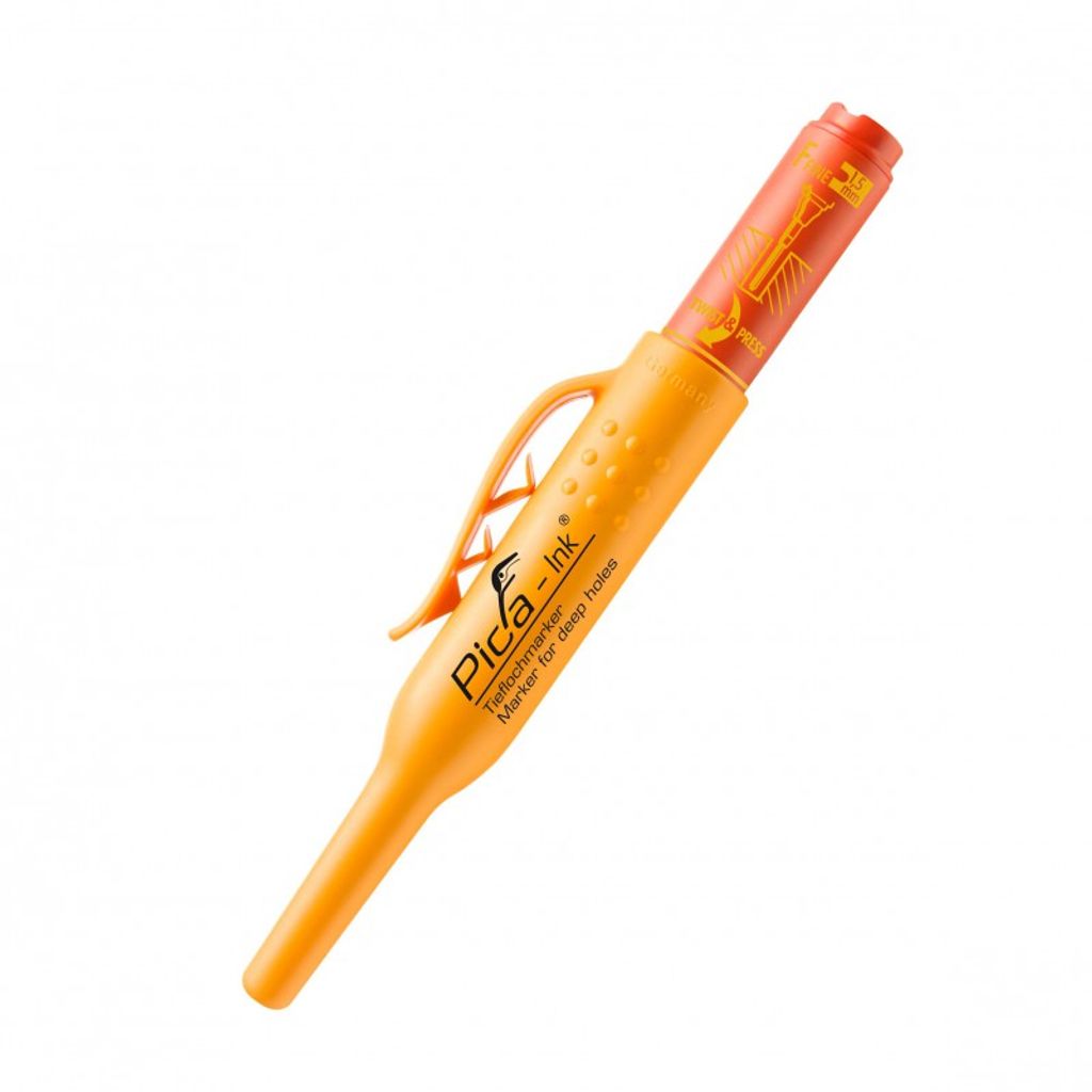 Pica-Marker Pica-Ink, 10 Stück(e), Rot, Fibre tip, Rot, Produktbild 