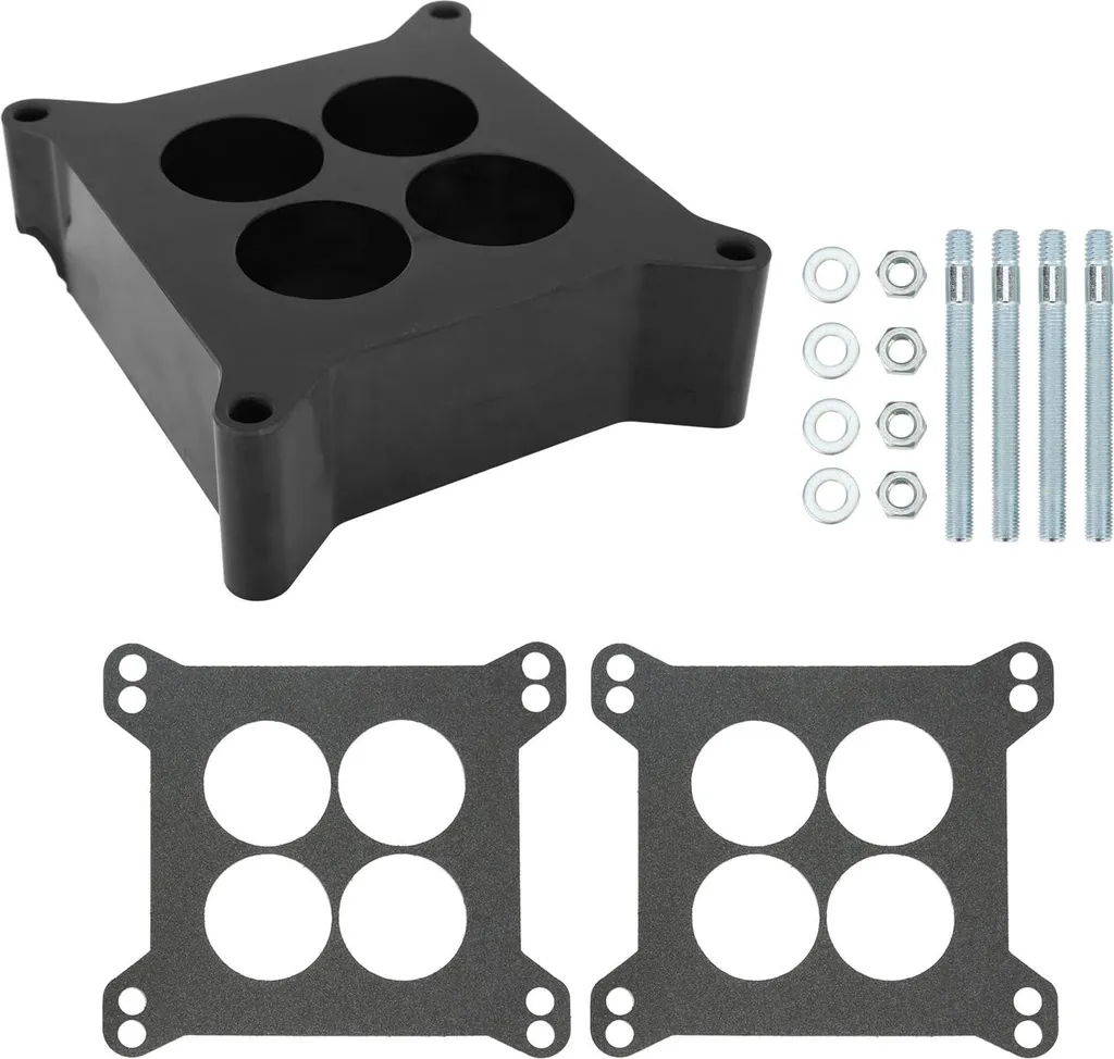 Cale de Carburateur Open Center 1 Pouce pour Bloc Moteur Holley et GM
