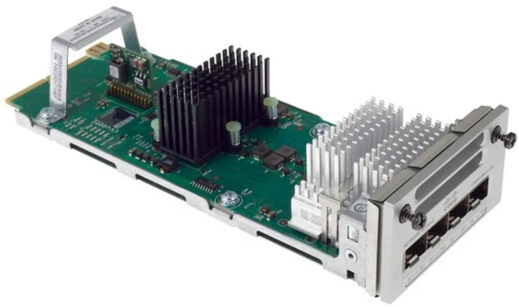 Éliminez les goulots d'étranglement avec le module Cisco C3850-NM-4-1G 4x1GE