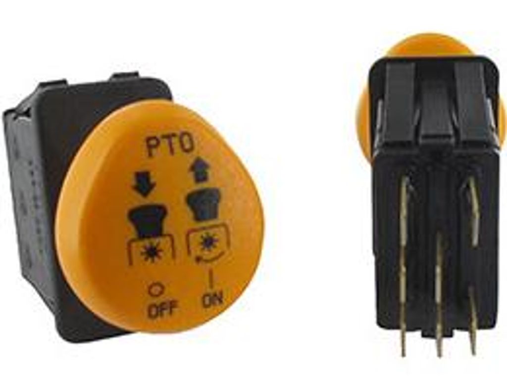 Kupplungsschalter mit 2 Positionen, 7 Anschlüsse, Delta-Modell 6204-343, passend für Cub Cadet - MTD - Wolf. Originalersatz