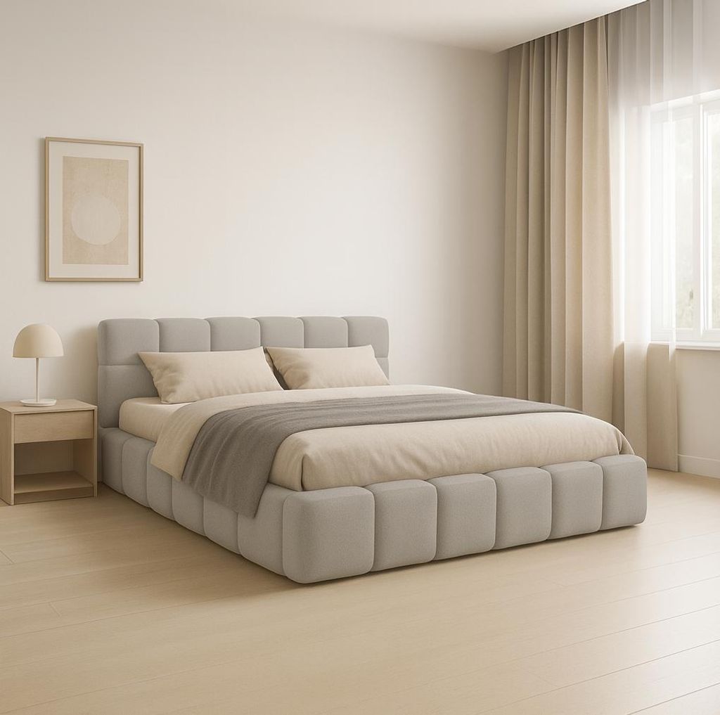 Polsterbett NUBO Premium 140x200 cm mit bettkasten - QUELLE Produktbild 