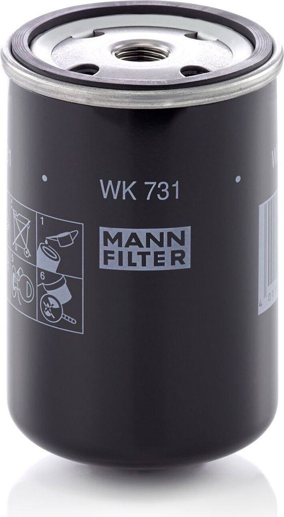 NFZ-MANN Kraftstofffilter für WK731 Produktbild 