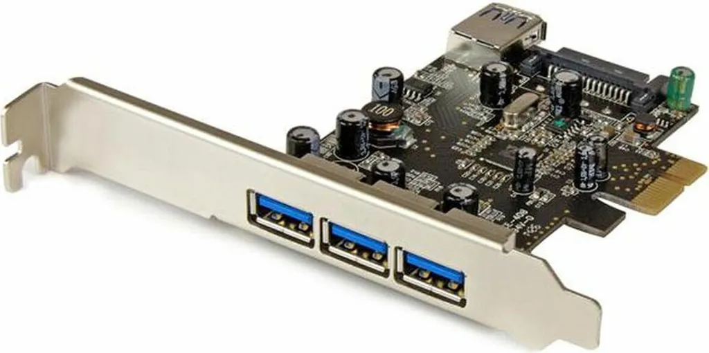 Carte USB 3.0 StarTech PEXUSB3S42 double canal 4 ports pour PC professionnel