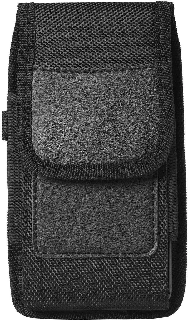 Cadorabo Custodia Sony Xperia M5 con Clip Cintura e Moschettone Nero - 7