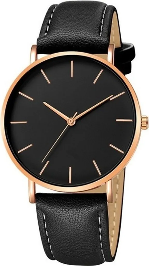 Wilson Orologio KP22695 Uomo: Accessorio Nero Oro Rosa per il Business