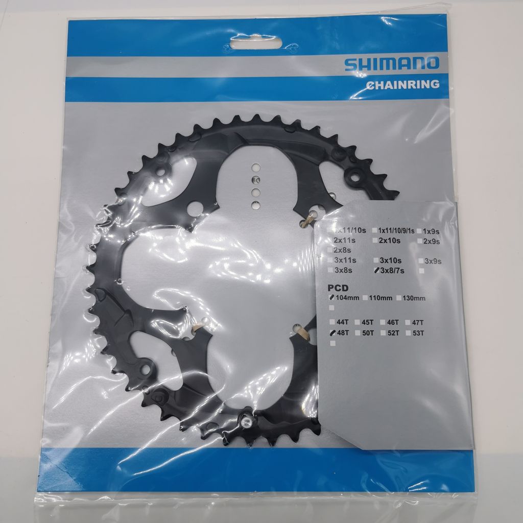 Shimano Kettenblatt M361 | 48 Zähne 7-/8- fach ACERA LK 104 Produktbild 