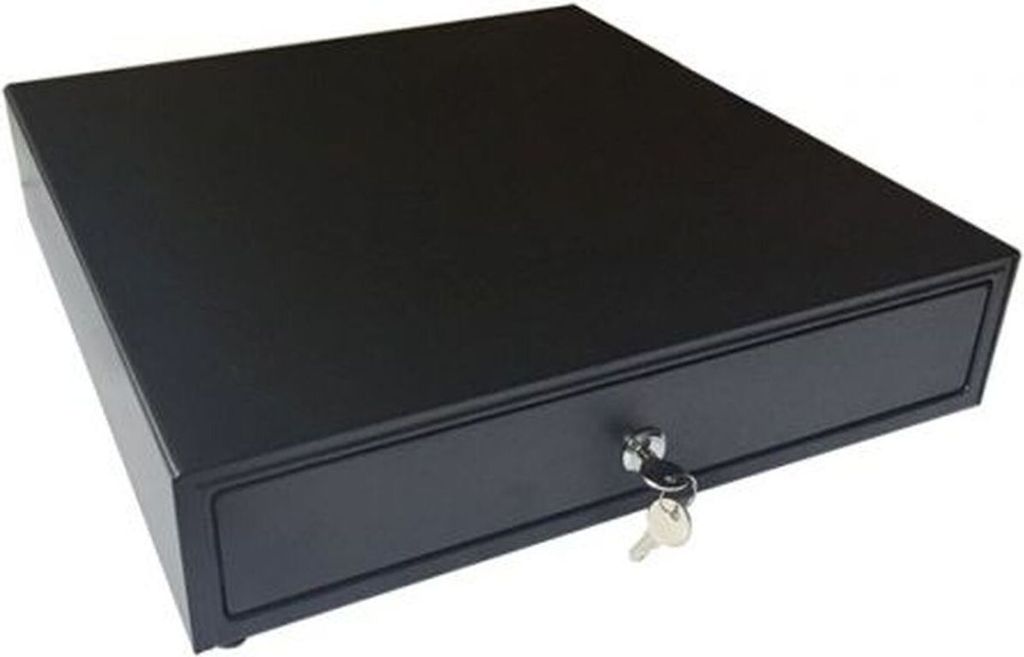 Premier 400 LC-B, Manuelle und automatische Geldschublade, Stahl, Schwarz, 12 V, 450 mm, 130 mm