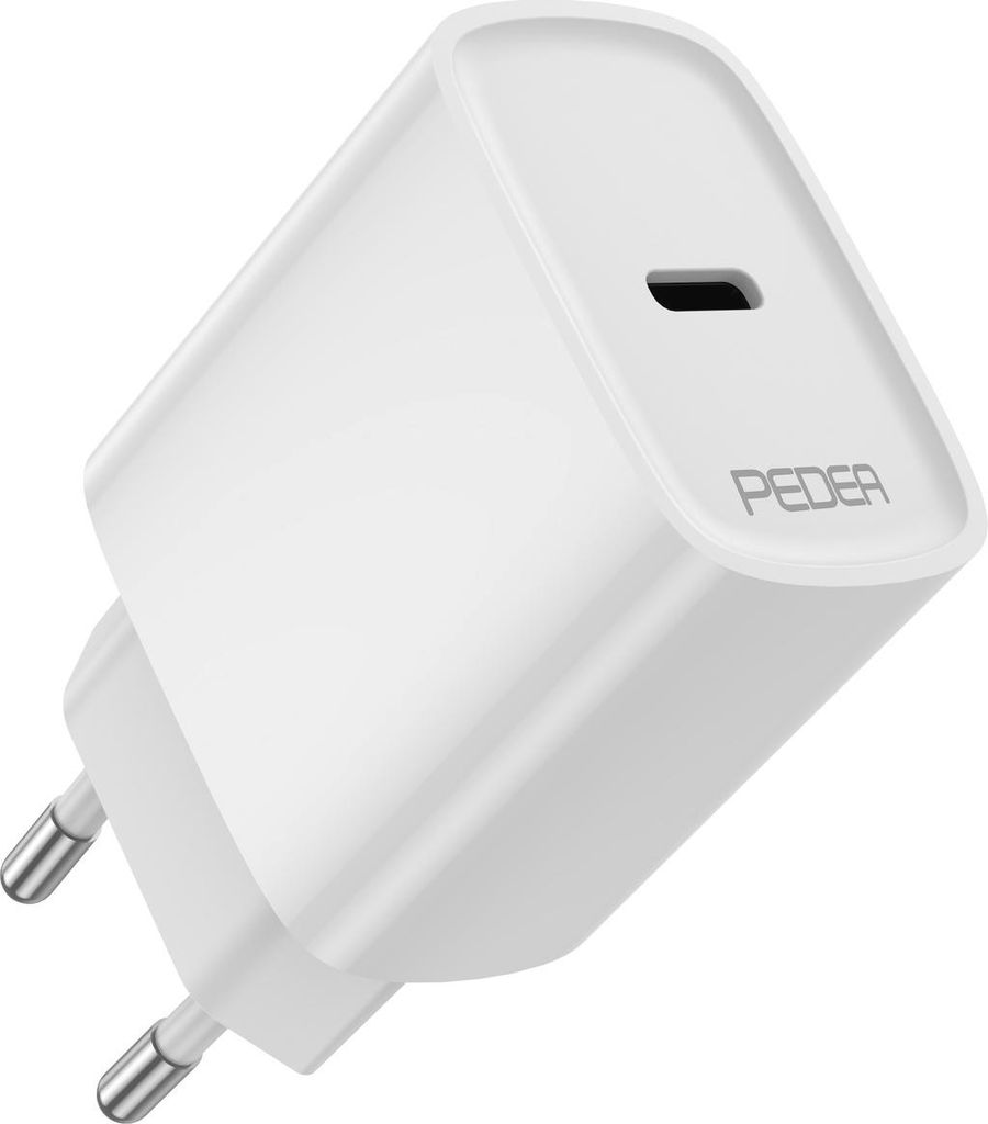 PEDEA USB-C Reiselader 20W Power Delivery, weiß
