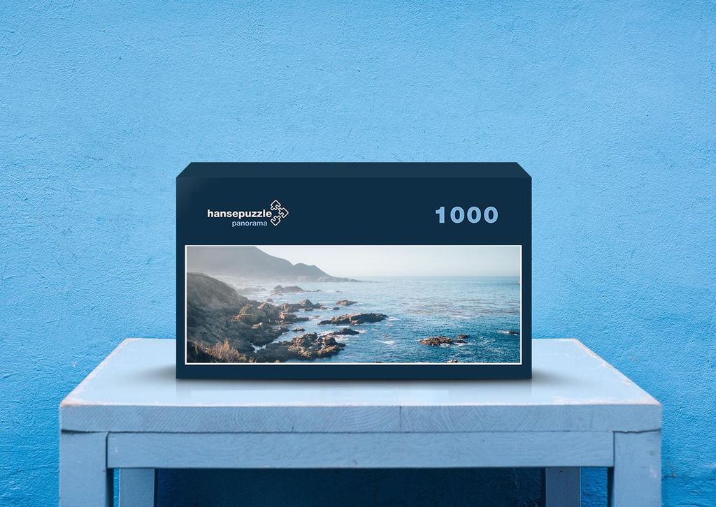 hansepuzzle 32360 - Meer Puzzle, 1050 Teile, Reisen, 60,0 x 46,0cm mit hochwertiger Aufbewahrung, Kartonbox und wiederverschließbarem Beutel