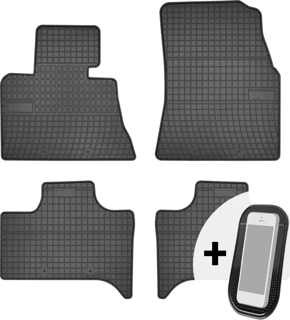 Tappetini in gomma tappetini auto tappetini auto su misura set da 4 pezzi - adatto per BMW X5 E53 1999-2006