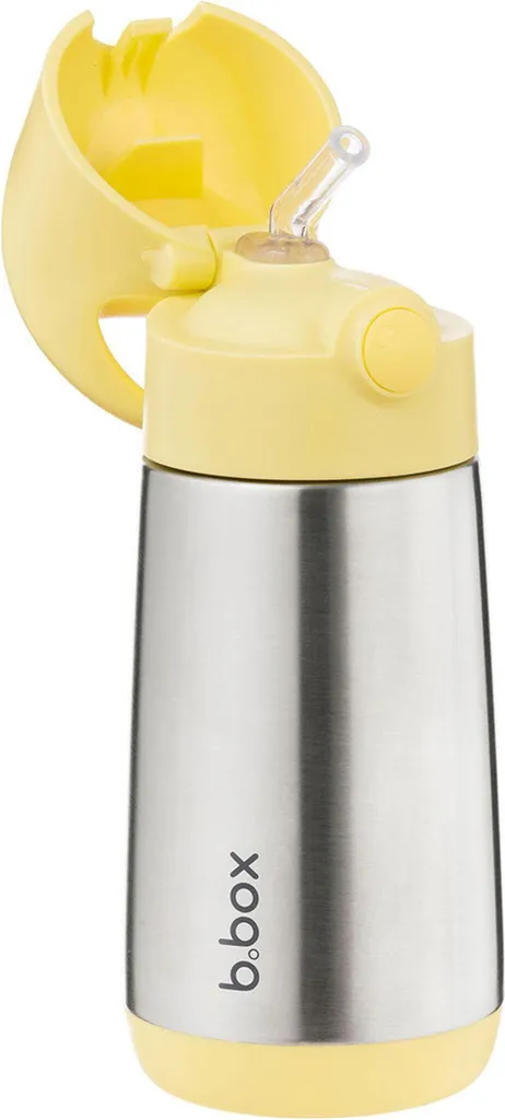 Gourde Antifuite B.Box Thermos 350ml Paille : Eau Fraîche Partout