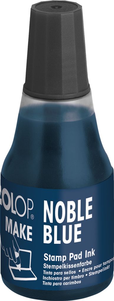 COLOP Stempelfarbe MAKE 25 ml noble blue