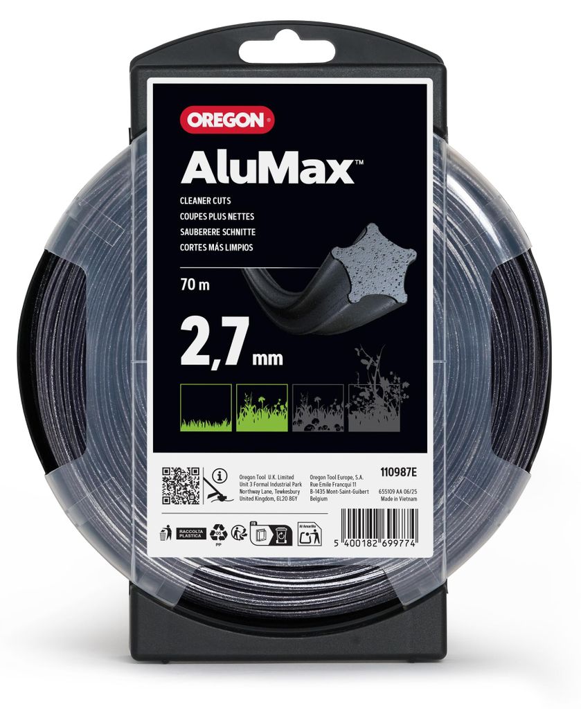 Trimmerdraad OREGON Nylium STARLINE, 2,7 mm, 15 meter Productafbeelding 