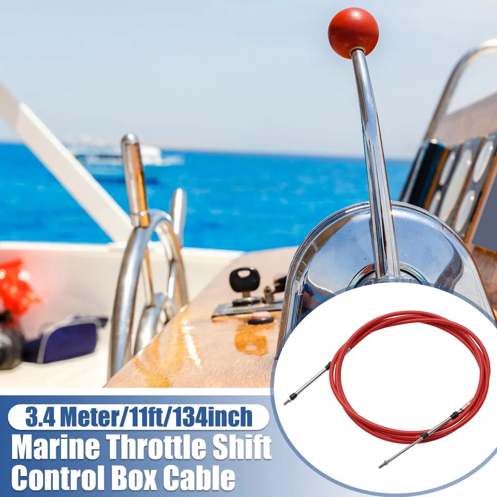 Câble de Vitesse Bateau 11ft pour Réparer une Commande Dure ou Bloquée