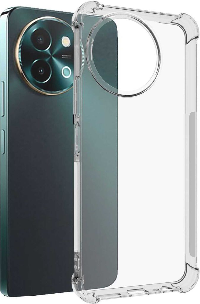 TPU Hülle Clear Armor Soft Case für vivo Y38 5G (6.67'') - transparent
