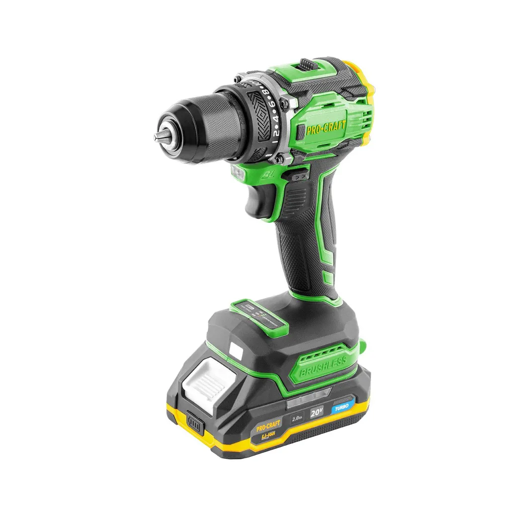 Avvitatore a batteria Procraft PA18Pro 20 V 30 Nm Brushless + 1x batteria 1,5 Ah + caricabatteria + valigetta - 12