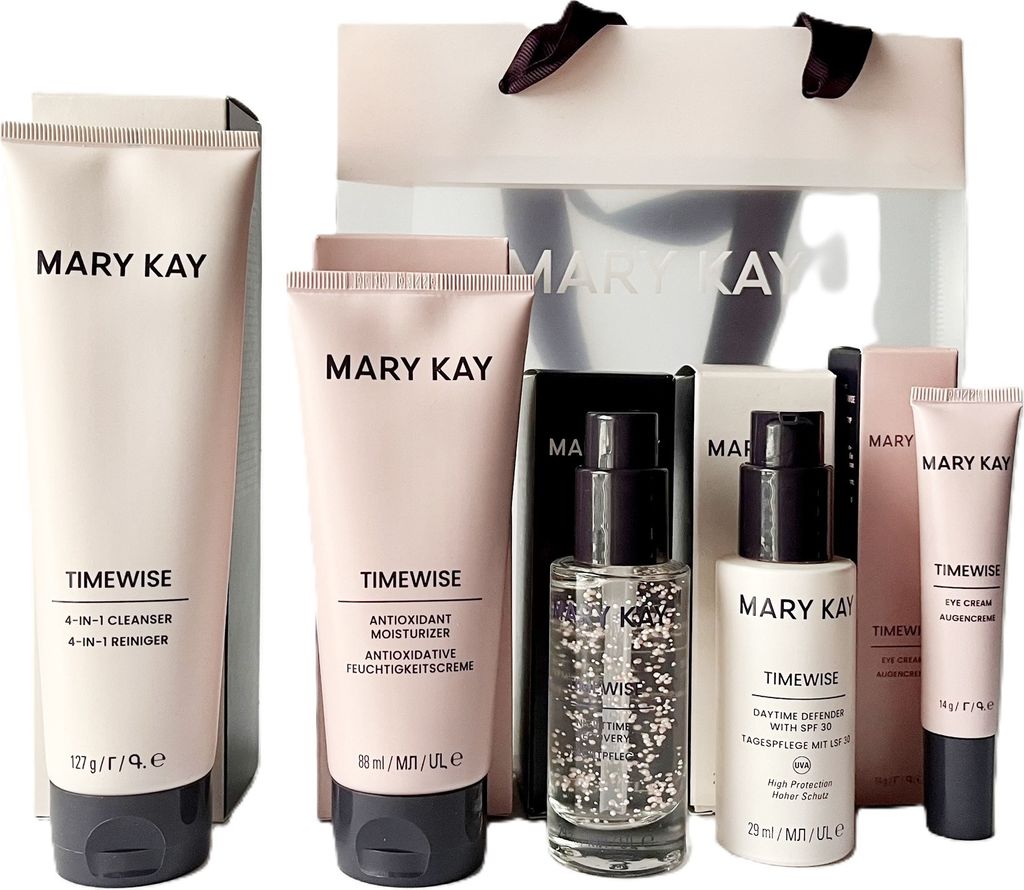 MARY KAY Hautpflege-Set TimeWise Ultimate Wunder-Set Misch/fettige Haut mit Eyecream Neu