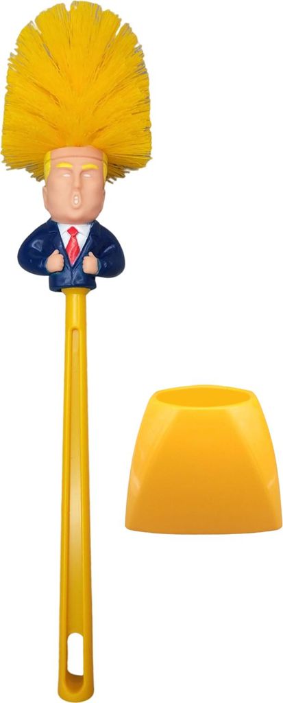 Ergonomische Toilettenbürste mit langem Griff und Sockel – Einfache Handhabung, Badezimmerreiniger, Reinigungswerkzeug