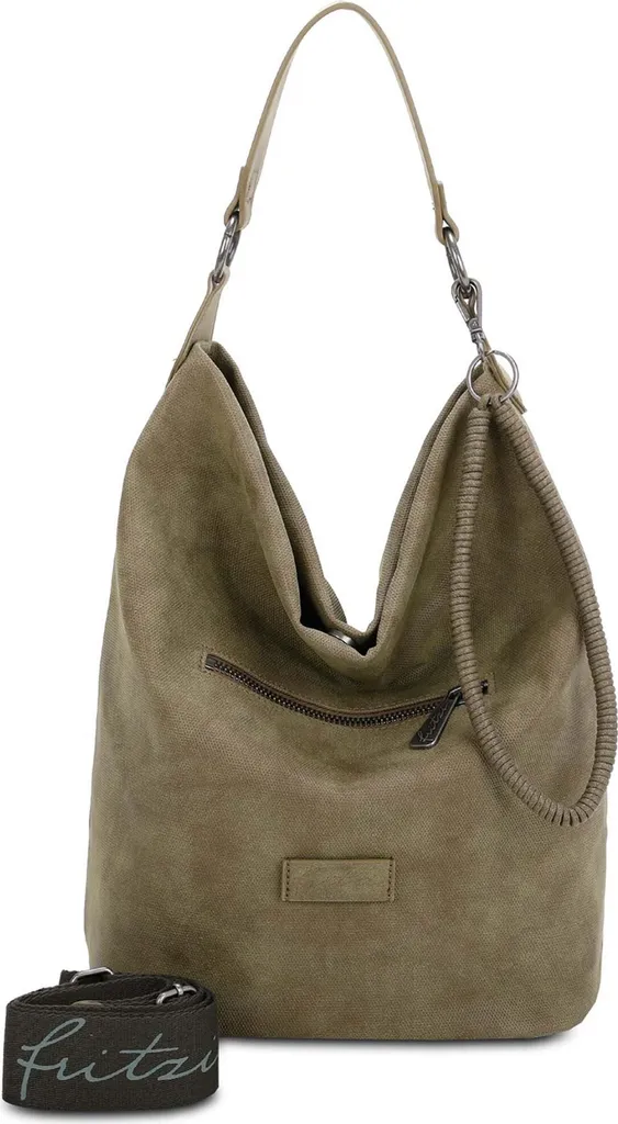 Fritzi aus Preußen Sac Rub Iggi04 Moss Olive : Léger et Très Spacieux