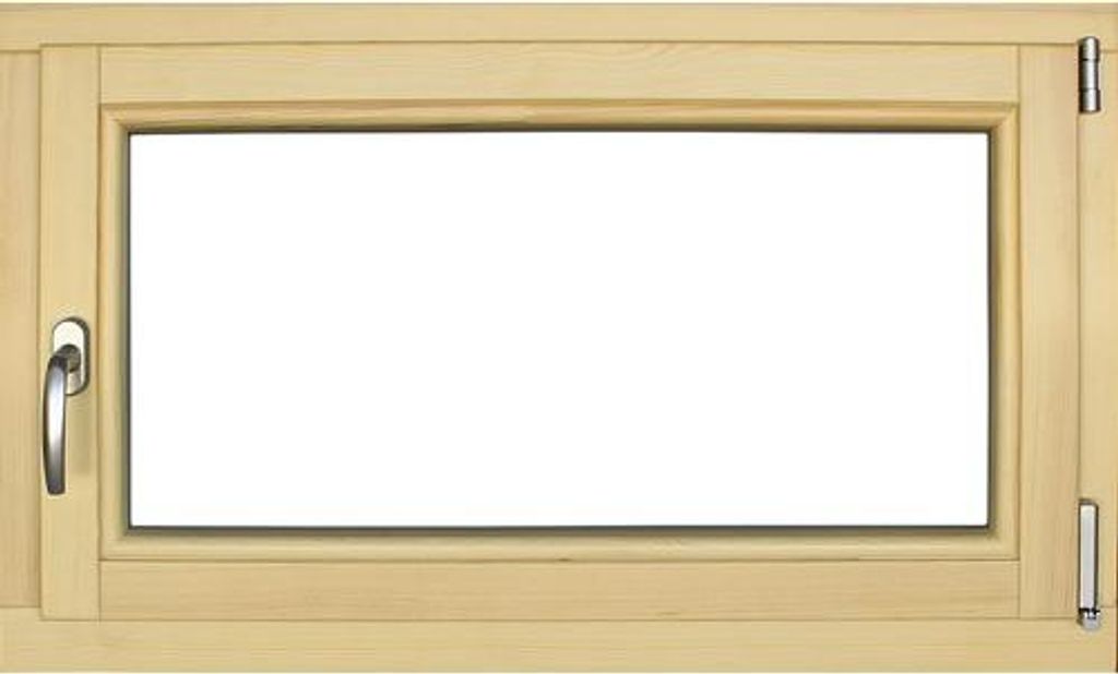 Holzfenster Kiefer lackiert 1000x600 mm DIN Rechts Produktbild 
