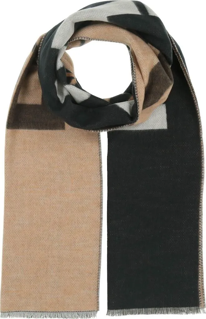 Écharpe Bugatti Logo Cashmink : Douceur Cachemire et Fibre Anti-Froid