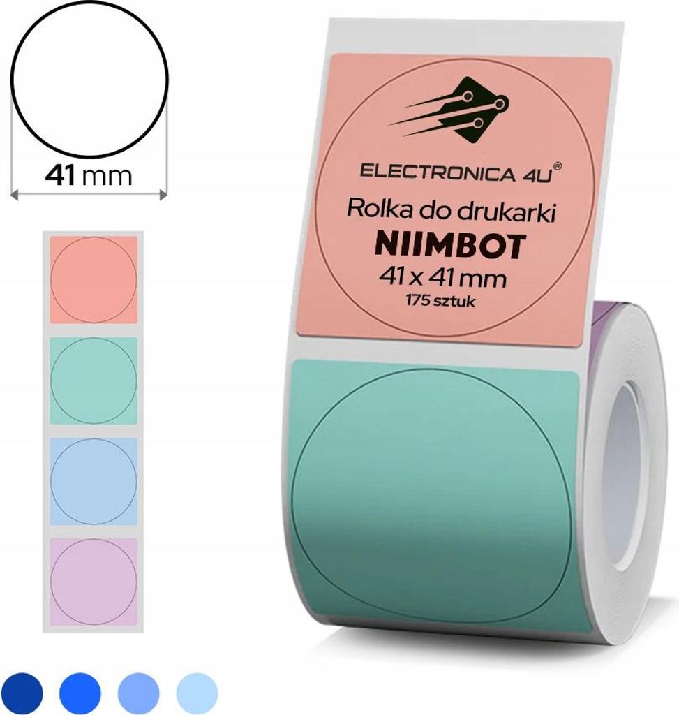 Selbstklebende Etiketten, Thermodruck, Niimbot B1, B4, B21, Produktbild 