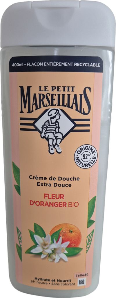 Le Petit Marseillais Creme Dusche Duschgel Bio Orangenblüte 400ml