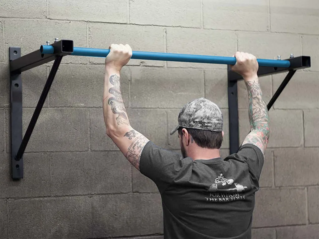 Barre de traction murale pour entraînement musculation et fitness