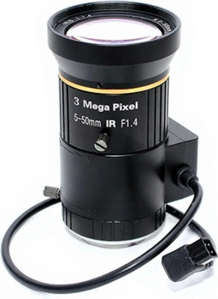 Objectif zoom 5-50mm 3MP CS : fini les images floues en télésurveillance