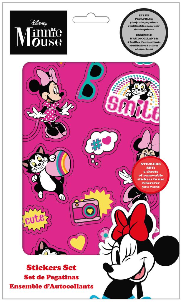 Zestaw naklejek Minnie 92szt MN30048 Obrázok produktu 