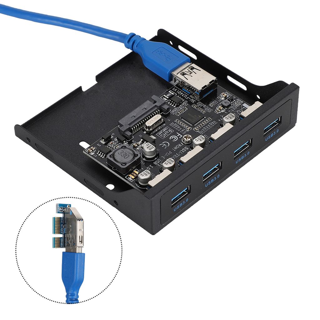 Adapterkarte,Erweiterungskarte,Front Floppy Bay Adapter,PCI-E zu USB3.0 Karte,PCI-E Riser Karte