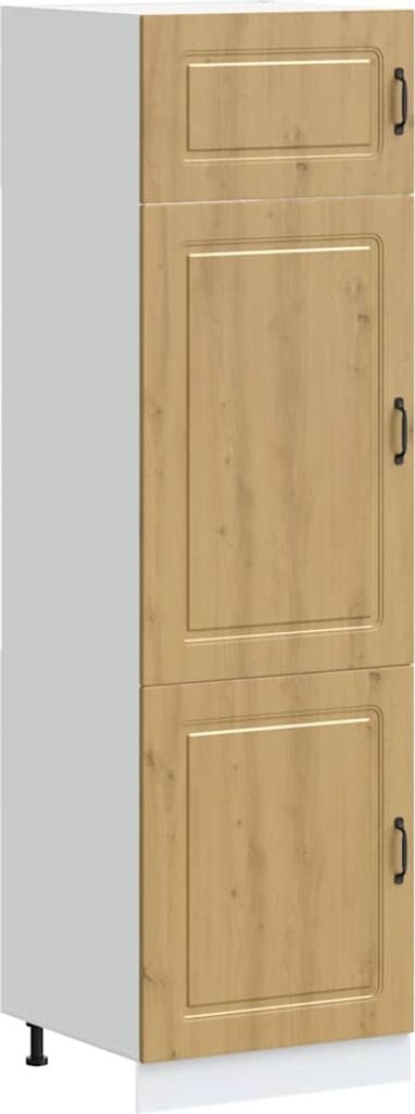 vidaXL Küchenschrank Kalmar Artisan-Eiche Holzwerkstoff